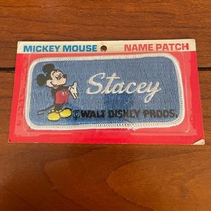 Vintage 1970s Micky Mouse Patch